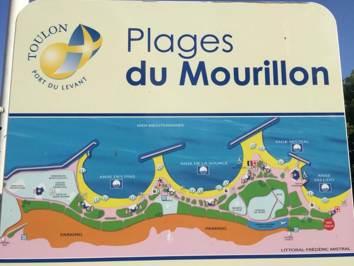 Le Suffren, Ventile ,Wifi, A 100 M De La Plage ตูลง ภายนอก รูปภาพ